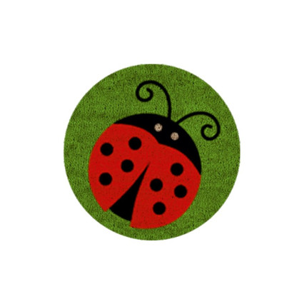 9" Coir Insert-Ladybug