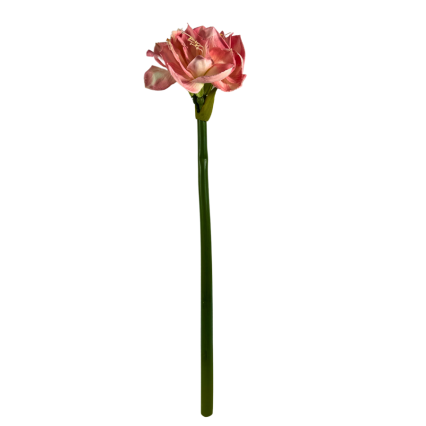 26" Real Touch Amaryllis Stem- Light Pink