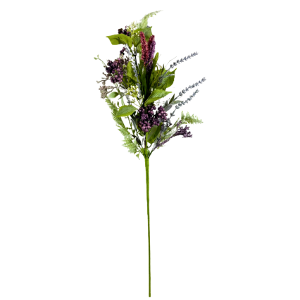 30" Berry Field Foliage Spray
