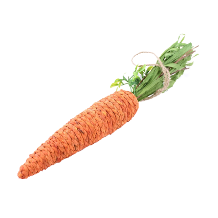 14" Raffia Carrot
