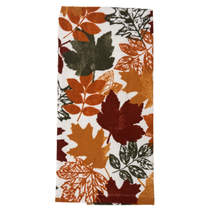 Mixed Leaves Kitchen Towel