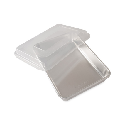 Nordic Ware 9 Square Cake Pan with Lid