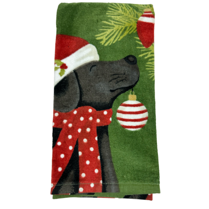 Ruff Christmas Kitchen Towel