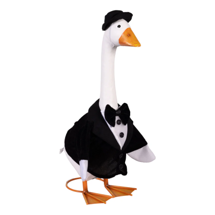 Porch Goose Outfit- Tuxedo Suit