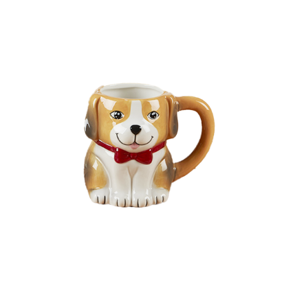 18oz 3D Dog Mugs- Beagle