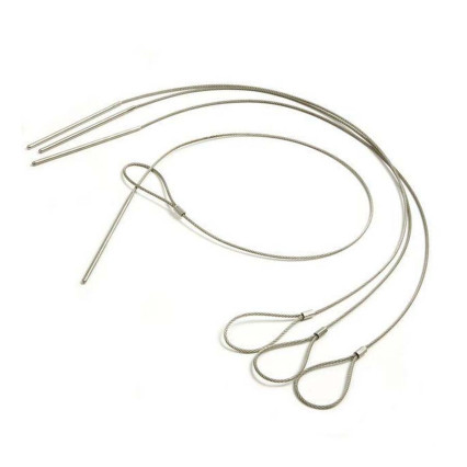 Norpro Stainless Steel Flexible Skewers - Set of 4