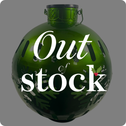 19" Solar Metal Bell - Green