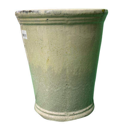 13" Yellow/Cream Planter