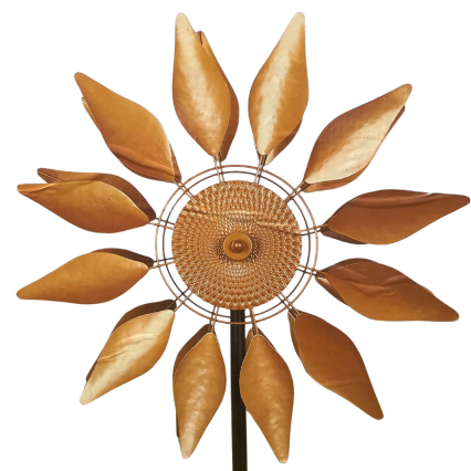 Starburst Gold Wind Spinner