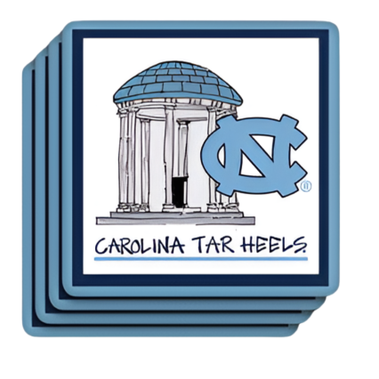 UNC 4pc Coaster Set