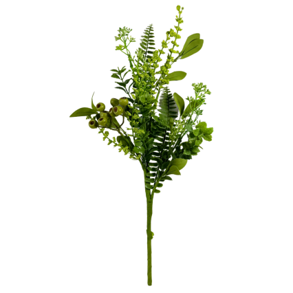 18" Foliage w/ Berries Pick