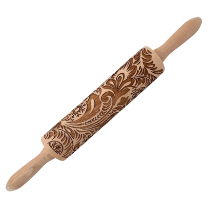 Paisley Patterned Rolling Pin