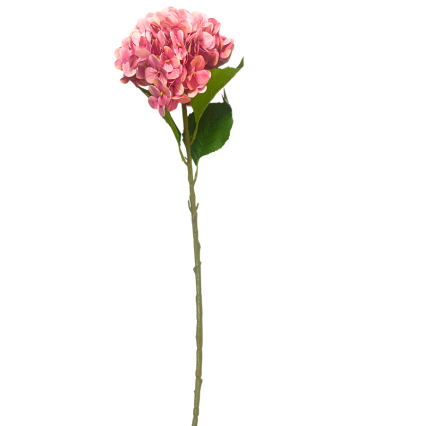 27" Hydrangea Stem - Pink