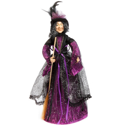 24" Standing Witch - Purple