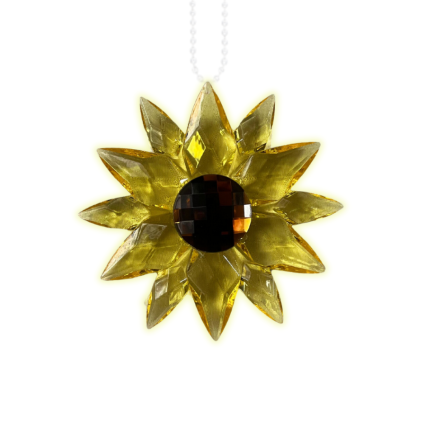 Crystal Expressions Medium Sunflower Ornament