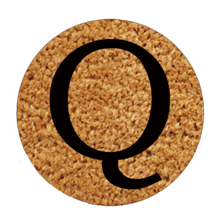 9" Coir Insert- Q