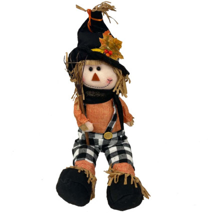 Plush Sitting Scarecrow - Boy