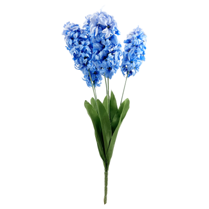 24" Hyacinth Bush- Colbalt Blue