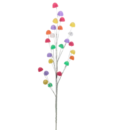 18" Holiday Gum Drop Candy Pick