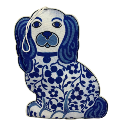 10" Dog Chinoiserie Ornament