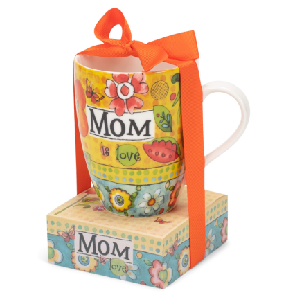 Mom Is Love Mug w/ Notepad