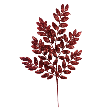 22" Honey Locust Glitter Spray- Red