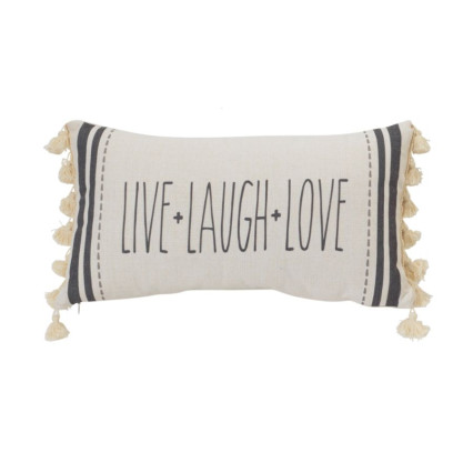 20" Live, Laugh, Love Pillow