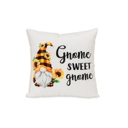 16" Gnome Sweet Gnome Pillow
