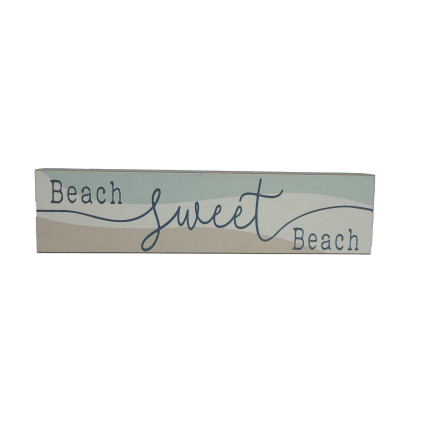 11.5" Beach Sweet Beach Wood Sign