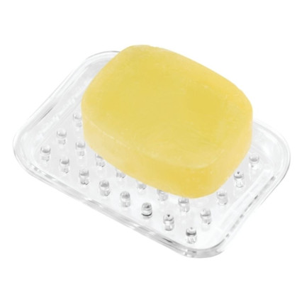 Soap Saver Dish- Clear Plastic