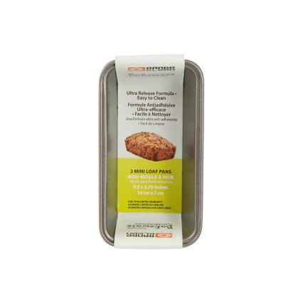5.5"x2" 2 Mini Loaf Pans