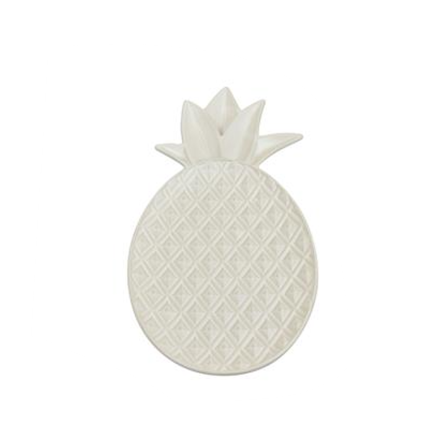 15"x8" LG Ceramic Pineapple Plate