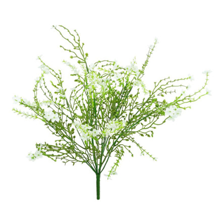 18" Babys Breath Filler Bush-White