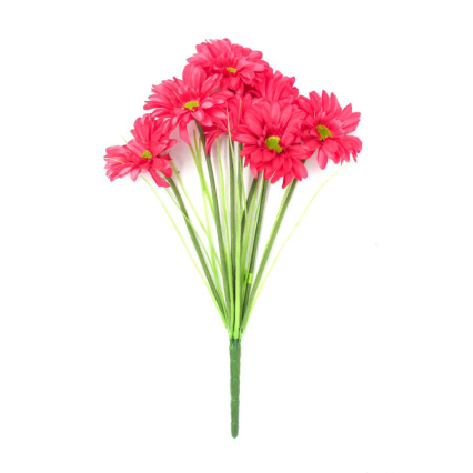 19" Paris Daisy Bush - Hot Pink
