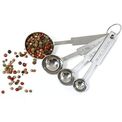4pc SS Measuring Spoons