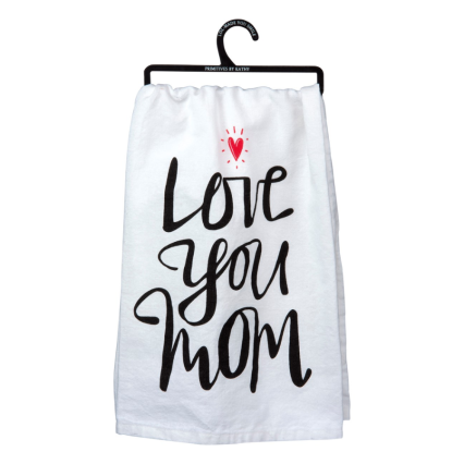 Love you Mom Kitchen Towel