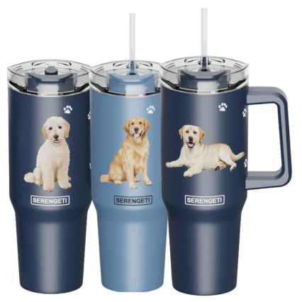 40 oz Dog Breed Tumbler
