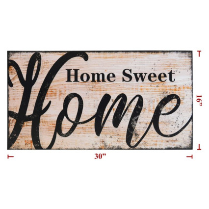 30" Metal Home Sweet Home Sign