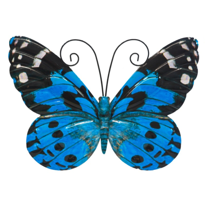 Metal Butterfly - Blue