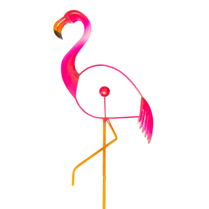 51" Pink Flamingo Yard Stake