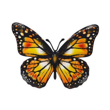 16" Metal Butterfly - Spotted
