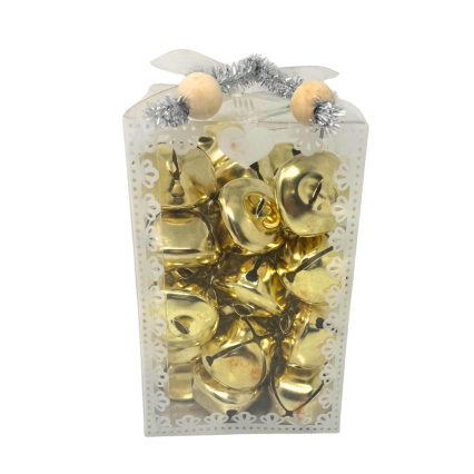 Box of Small Gold Jingle Bells