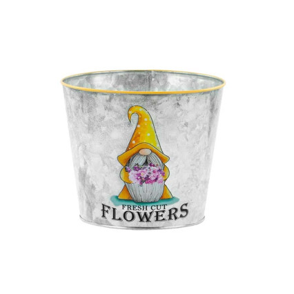 6.5" Gnome Flower Pot Cover