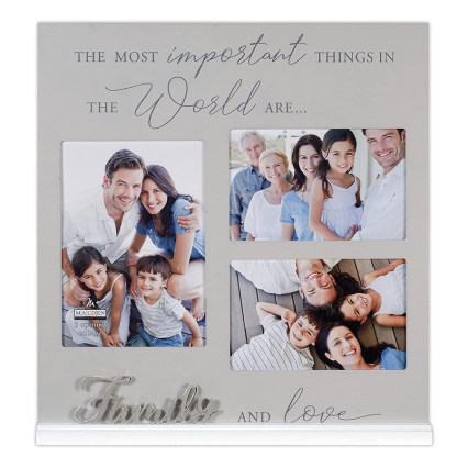 Family and Love Collage Photo Frame