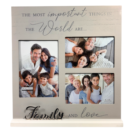 13" Family and Love Picture Frame