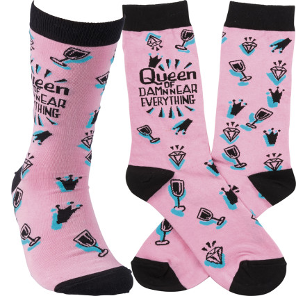 Crew Socks-Queen of Everything