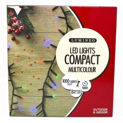 Compact LED Lights Set - Multicolor