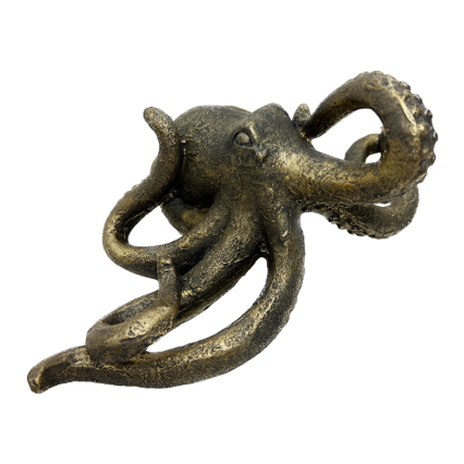 11"L Resin Octopus Decor