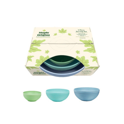 3 Piece Serving Bowl Set - Coastal