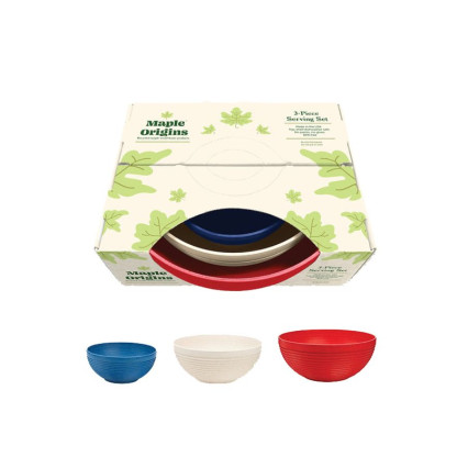 3 Piece Serving Bowl Set- Patriotic